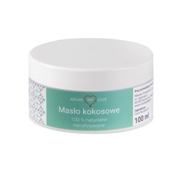 OLEJ KOKOSOWY NIERAFINOWANY KOSMETYCZNY 100ml TŁOCZONY NA ZIMNO