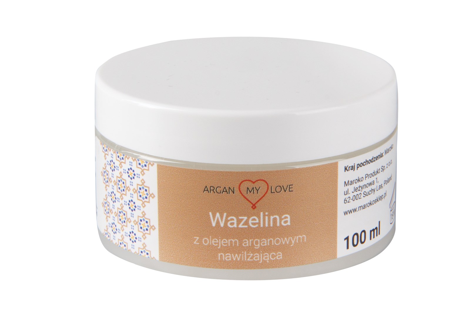ARGAN MY LOVE Wazelina Arganowa-100ml