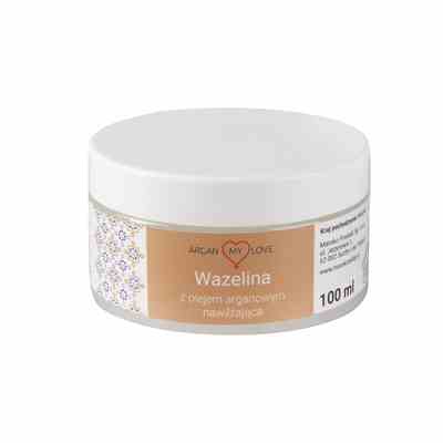 WAZELINA KOSMETYCZNA Z OLEJEM ARGANOWYM 100ml