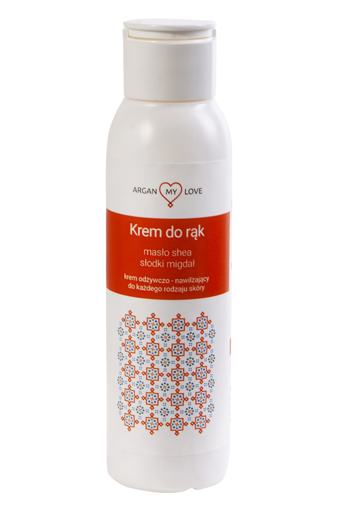 ARGAN MY LOVE Krem do rak maslo shea slodki migdal 100ml