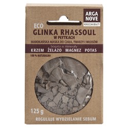 MAROKAŃSKA GLINKA RHASSOUL W PŁYTKACH RYTUAŁ HAMMAM 125g