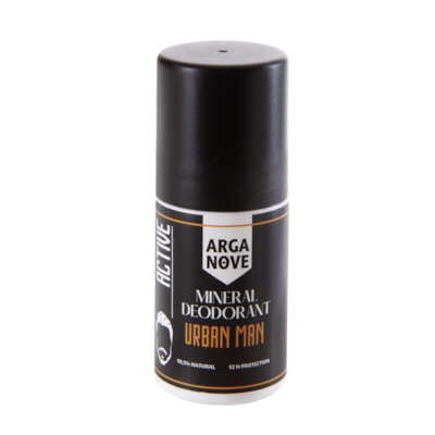 DEZODORANT MINERALNY ALUNOWY DLA MEZCZYZN URBAN MEN 50ml roll-on