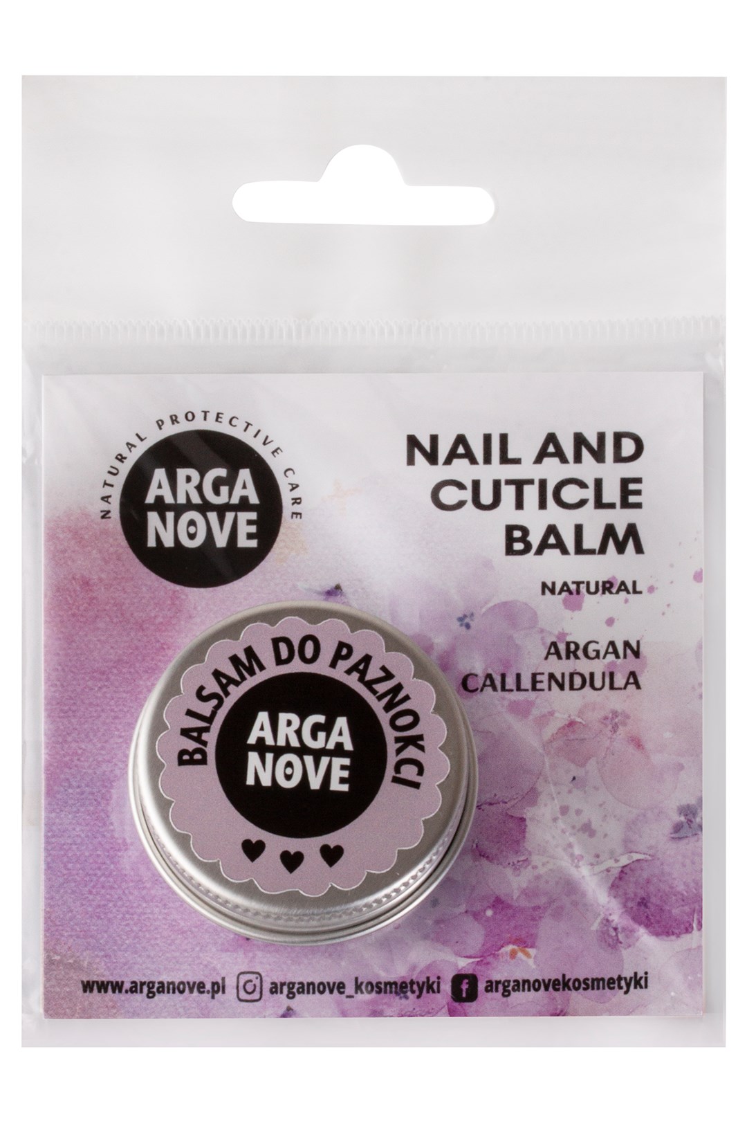 BALSAM DO PAZNOKCI I SKÓREK Z OLEJEM ARGANOWYM I MAKADAMIA 15ml