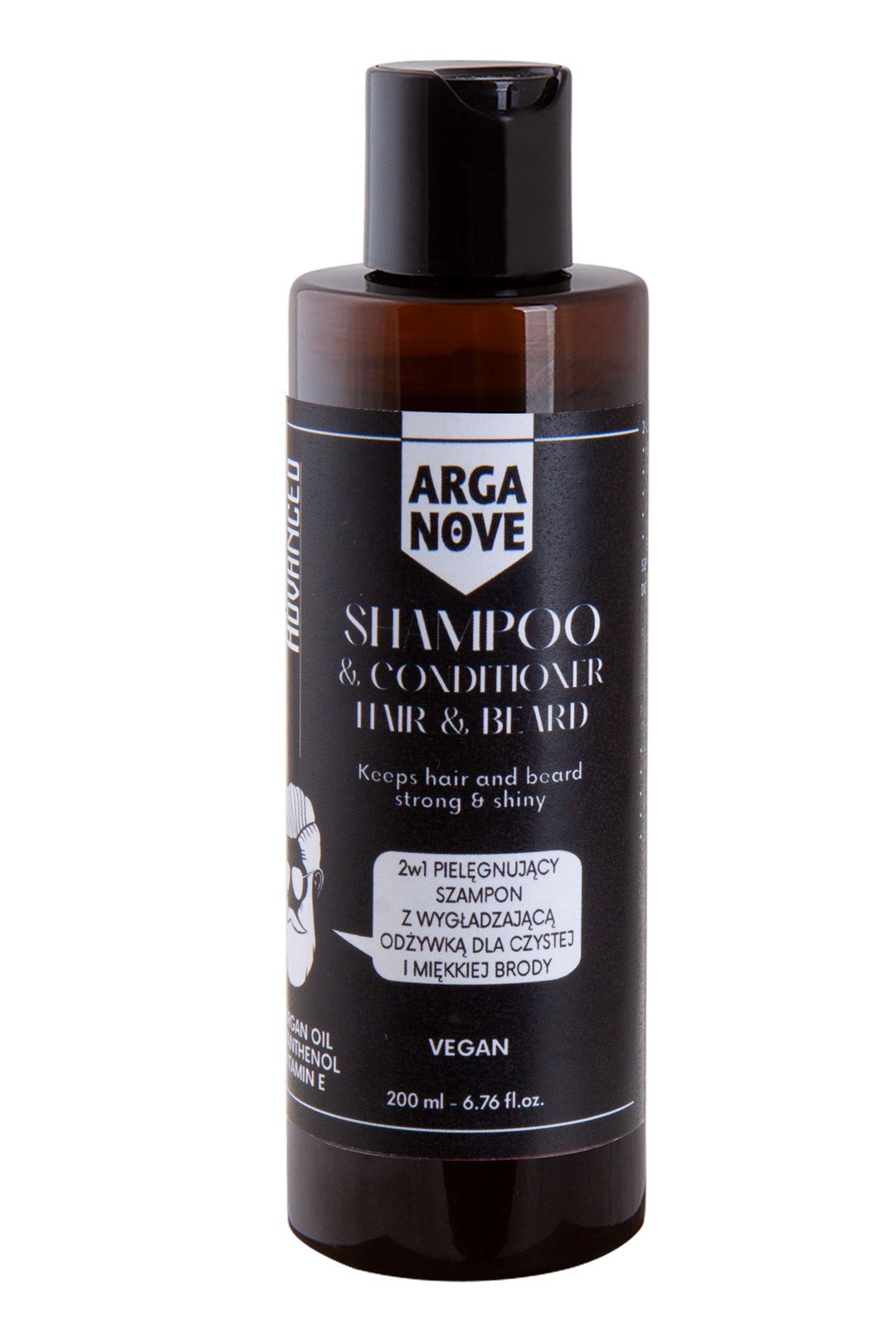 ARGANOVE Szampon& Odzywka 2w1 men
