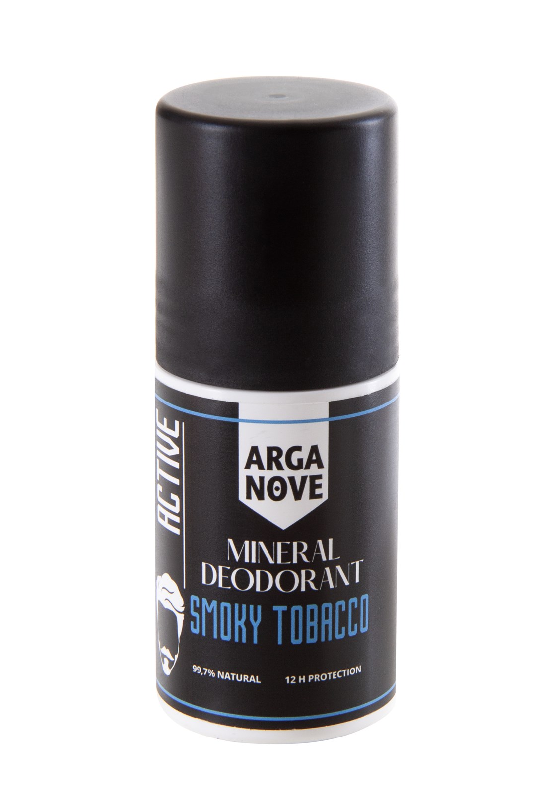 DEZODORANT MINERALNY ALUNOWY DLA MEZCZYZN SMOKY TOBACCO 50ml roll-on