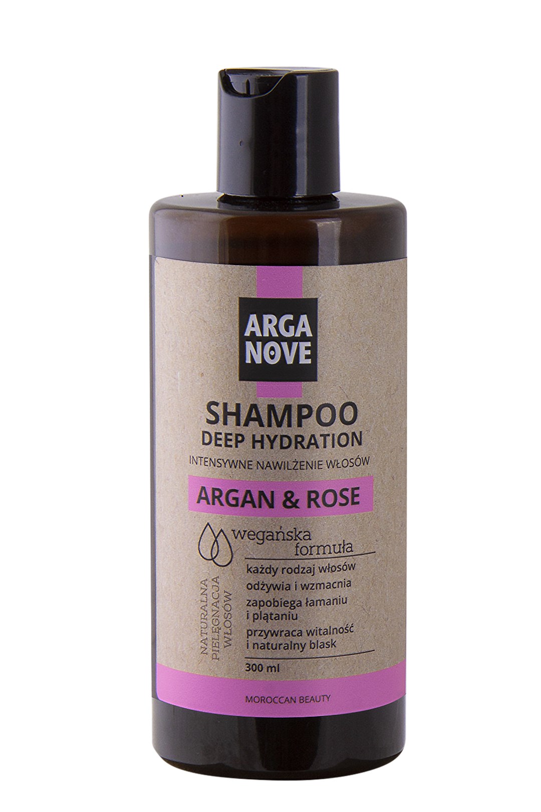 Arganove Szampon ARGAN AND ROSE