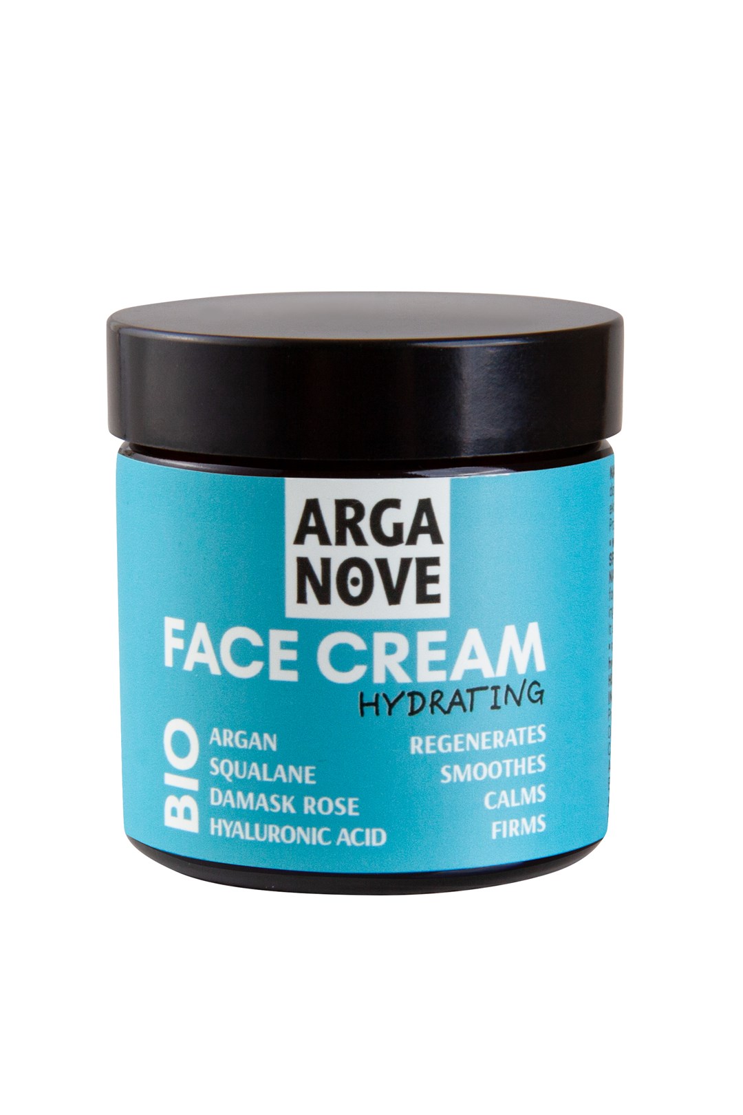 KREM INTENSYWNIE NAWADNIAJĄCY BIO ARGAN•KWAS HIALURONOWY•RÓŻA 50ml