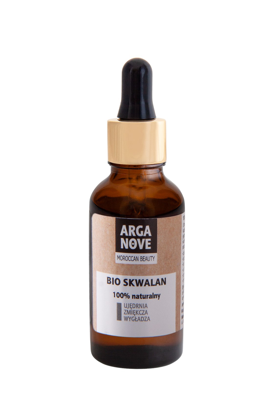 BIO SKWALAN Z TRZCINY CUKROWEJ DO TWARZY 30ml pipeta