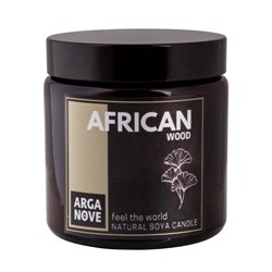 ŚWIECA SOJOWA AFRICAN WOOD 100ml 100% naturalna