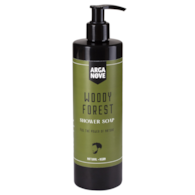 PRAWDZIWE OLIWNE MYDŁO POD PRYSZNIC DLA MĘŻCZYZN WOODY FOREST 400ml pompka