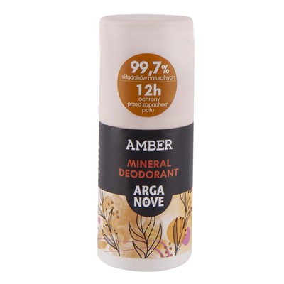 DEZODORANT MINERALNY AŁUNOWY AMBER 50ml roll-on