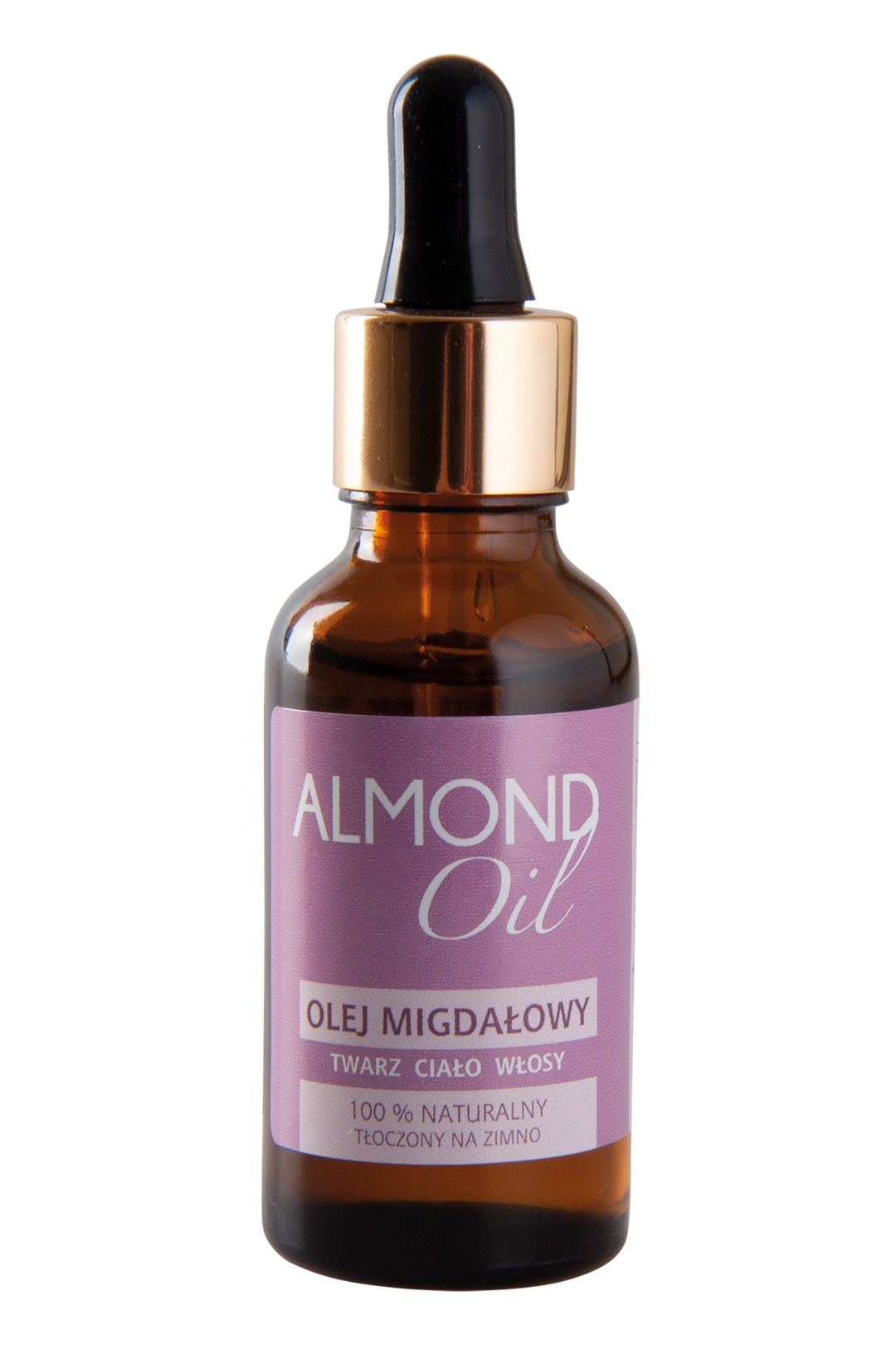 OLEJ ZE SŁODKICH MIGDAŁÓW KOSMETYCZNY 30ml 100% NATURALNY