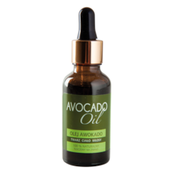 OLEJ Z AWOKADO KOSMETYCZNY 30ml 100% NATURALNY