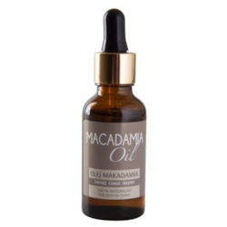 OLEJ MAKADAMIA KOSMETYCZNY 30ml 100% NATURALNY