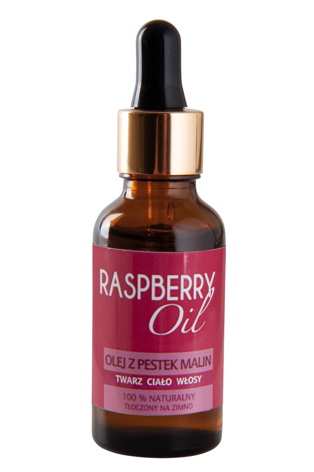 OLEJ Z PESTEK MALIN KOSMETYCZNY 30ml 100% NATURALNY
