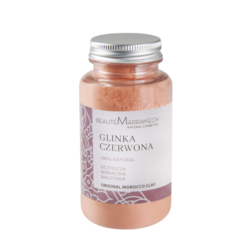 CZERWONA GLINKA W PUDRZE 150ml CERA NACZYNKOWA 100% NATURALNA