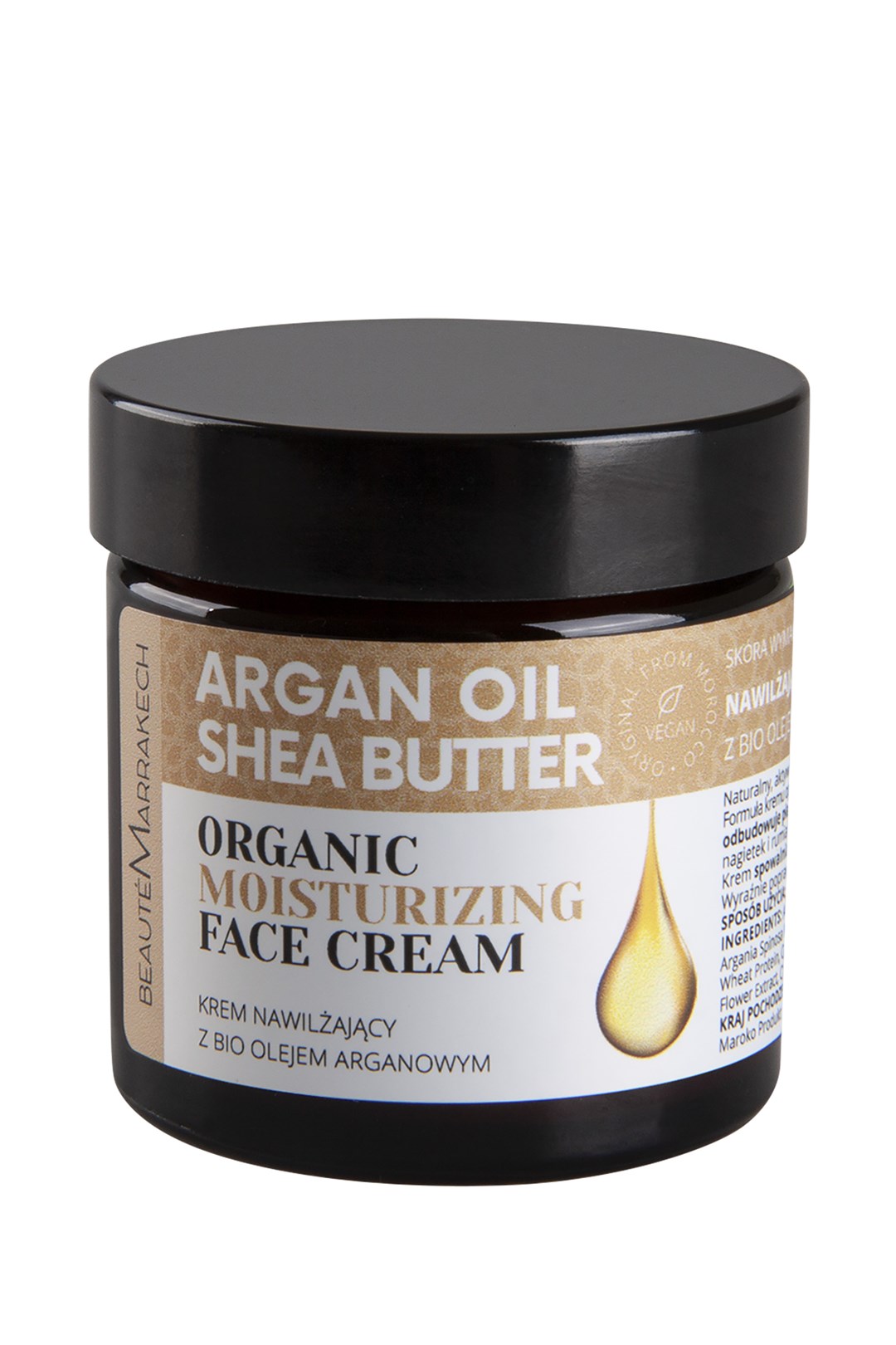 Beaute Marrakech krem do twarzy argan oil- Nawilzajacy- 50ml