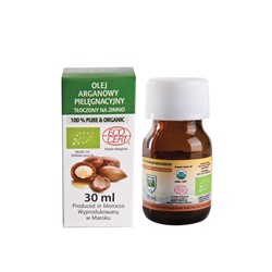 OLEJ ARGANOWY KOSMETYCZNY EFAS 30ml Z CERTYFIKATEM ECOCERT