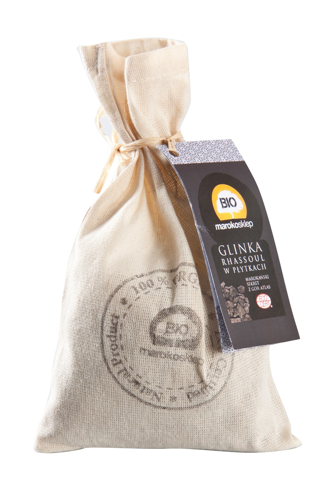 GLINKA RHASSOUL W PŁYTKACH 1 kg ECO WOREK 100% NATURALNA RYTUAŁ HAMMAM