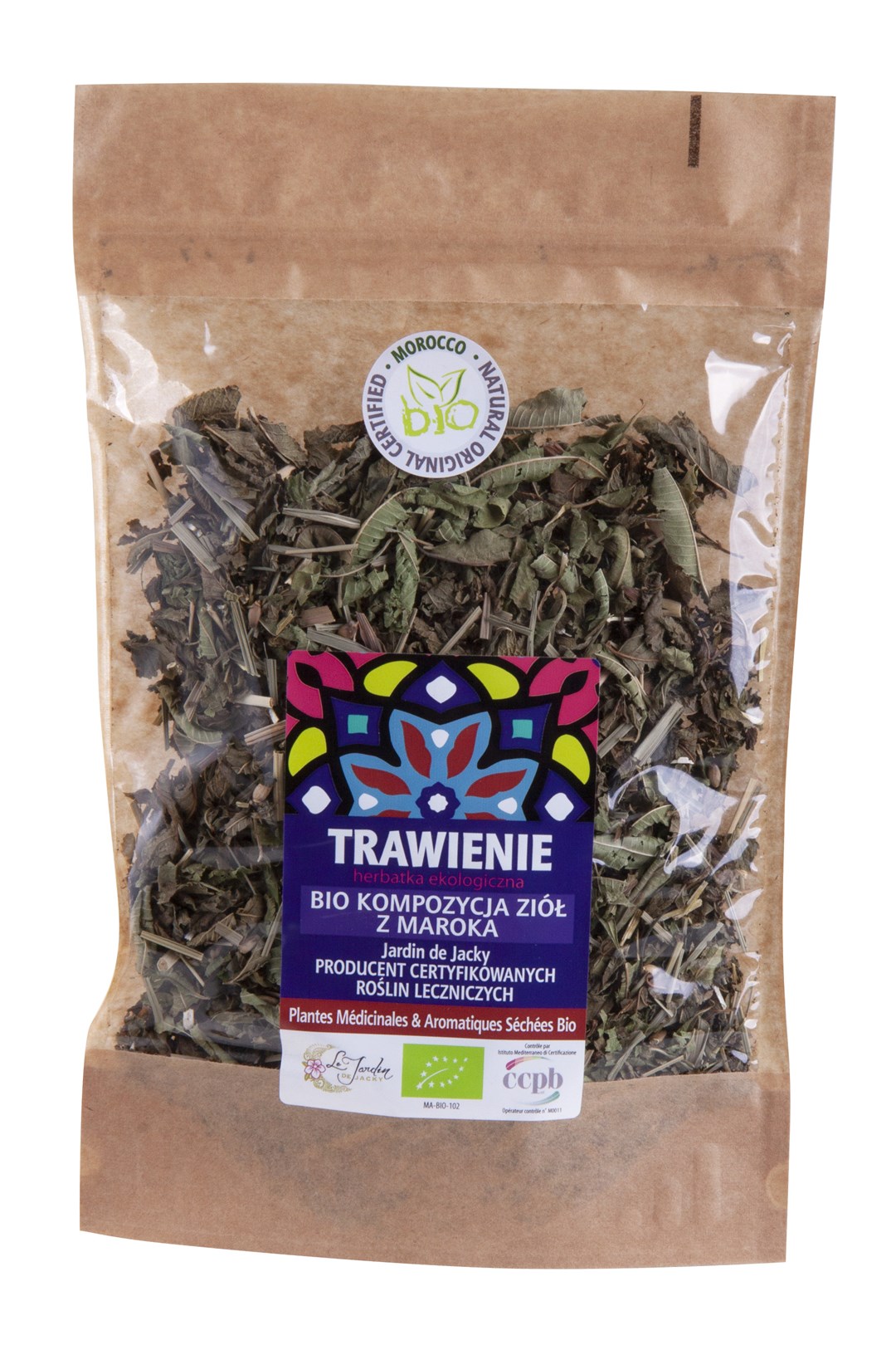 HERBATA ZIOŁOWA BIO - NA TRAWIENIE 50g