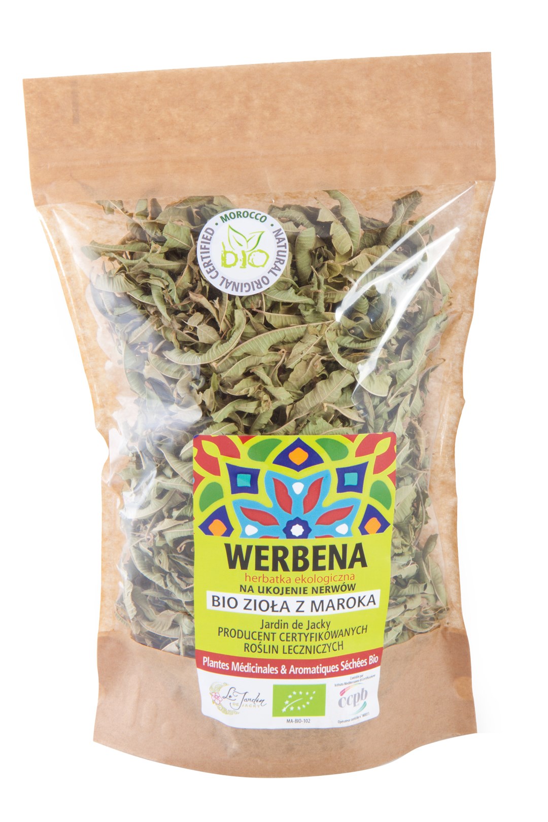 MAROKAŃSKA WERBENA BIO - NA ŚWIĘTY SPOKÓJ 50g