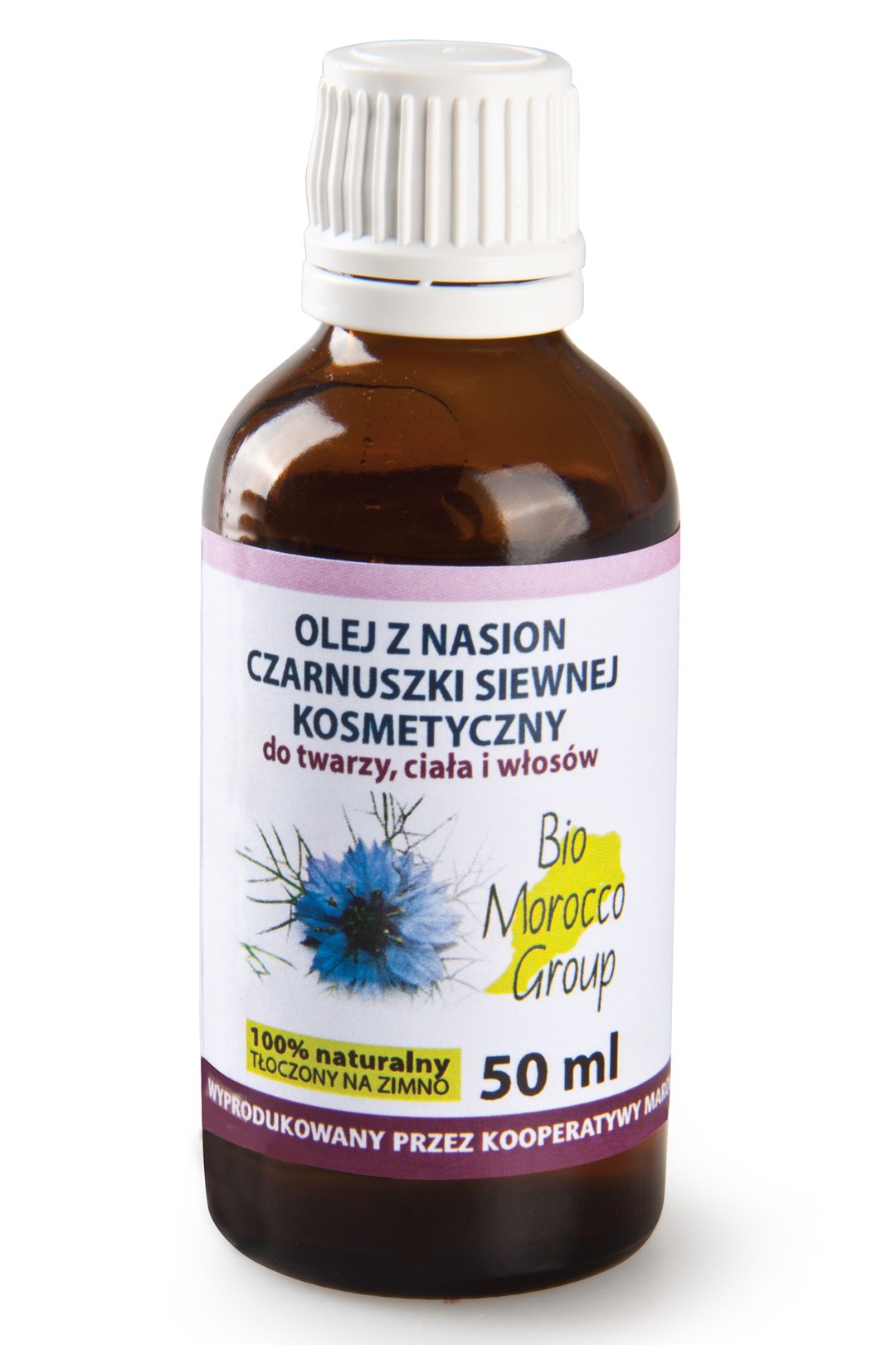 OLEJ Z NASION CZARNUSZKI KOSMETYCZNY 50ml 100% NATURALNY