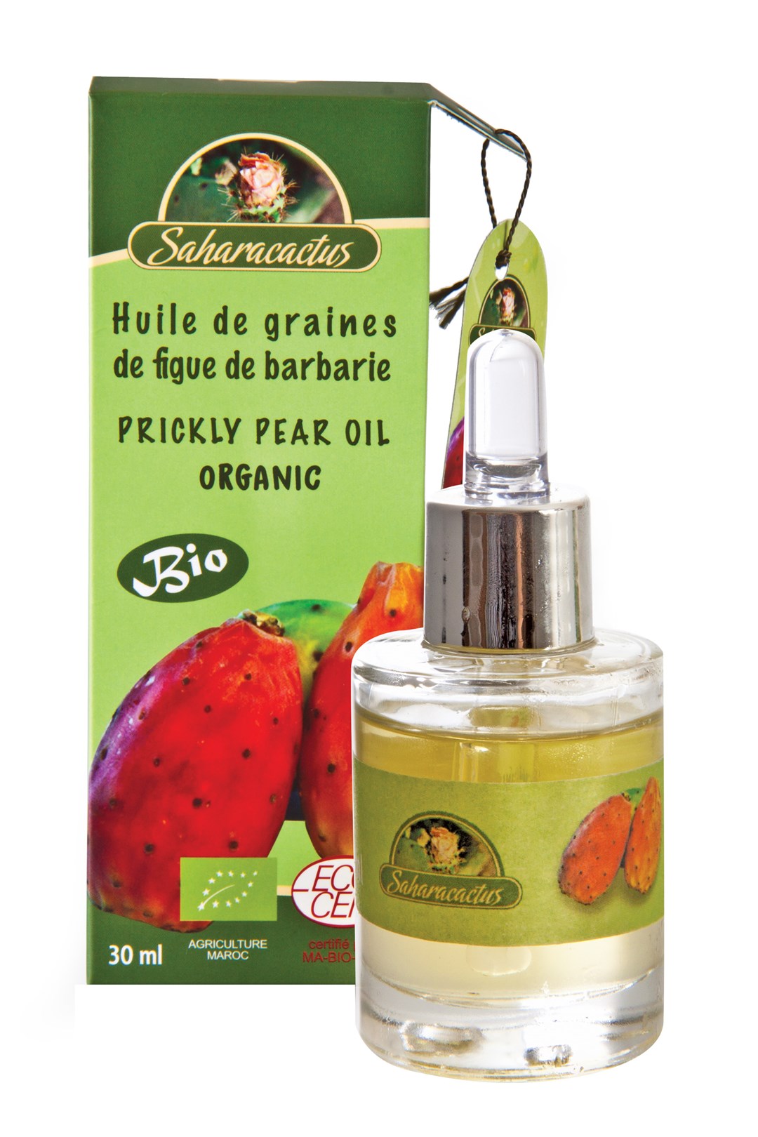 BIO OLEJ Z NASION OPUNCJI FIGOWEJ Z CERT. ECOCERT 30ml pipeta